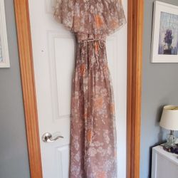 Vintage 1979 Size 8 Prom Dress. Excellent 
