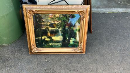 Vintage Waterfall Picture