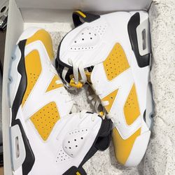 Air Jordan 6 Retro 'Yellow Ochre' Mens 10.5 (used) CT8529-170