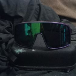 Oakley Sutro Matte Purple Green Shift Prizm Jade Troy Lee Designs Sunglasses