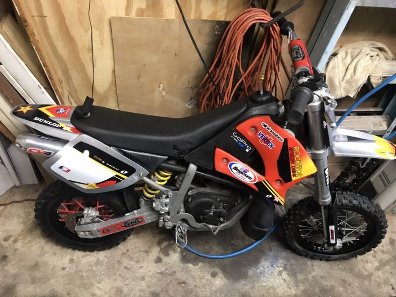 2009 conti 50cc race ready dirtbike