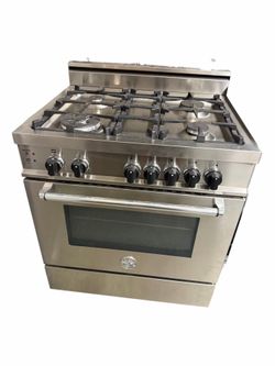 30” Bertazzoni All Gas - Natural Gas - Stainless Steel Range