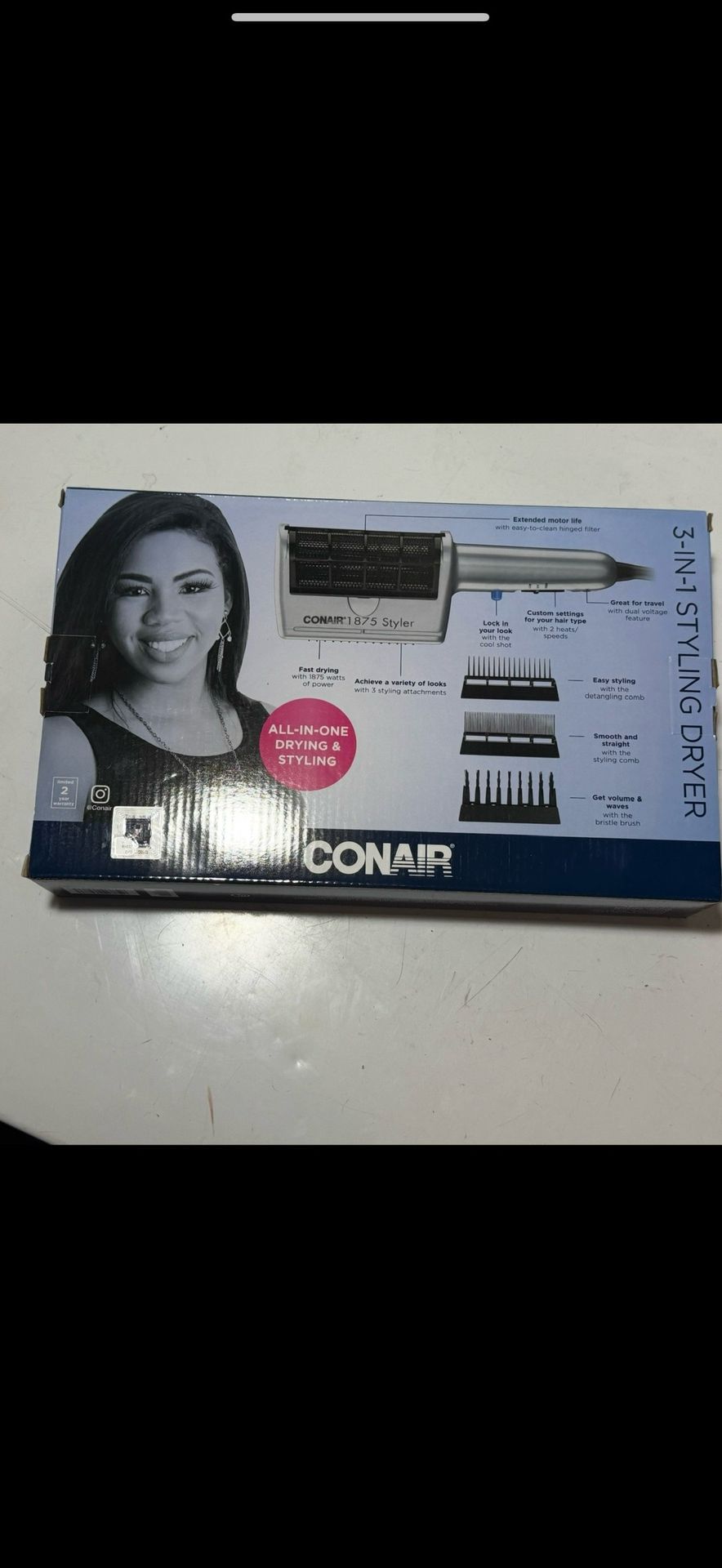 Conair 3-in-1 Styling Dryer