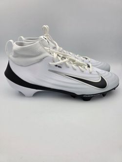 Nike Zoom Air Vapor Pro 1 White/Black Football Cleats Men's Size 15
