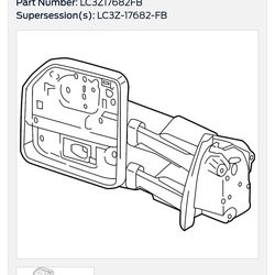 Door Mirror  -  Right (Ford)
