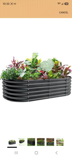 Galvanized Raised Garden Bed $25