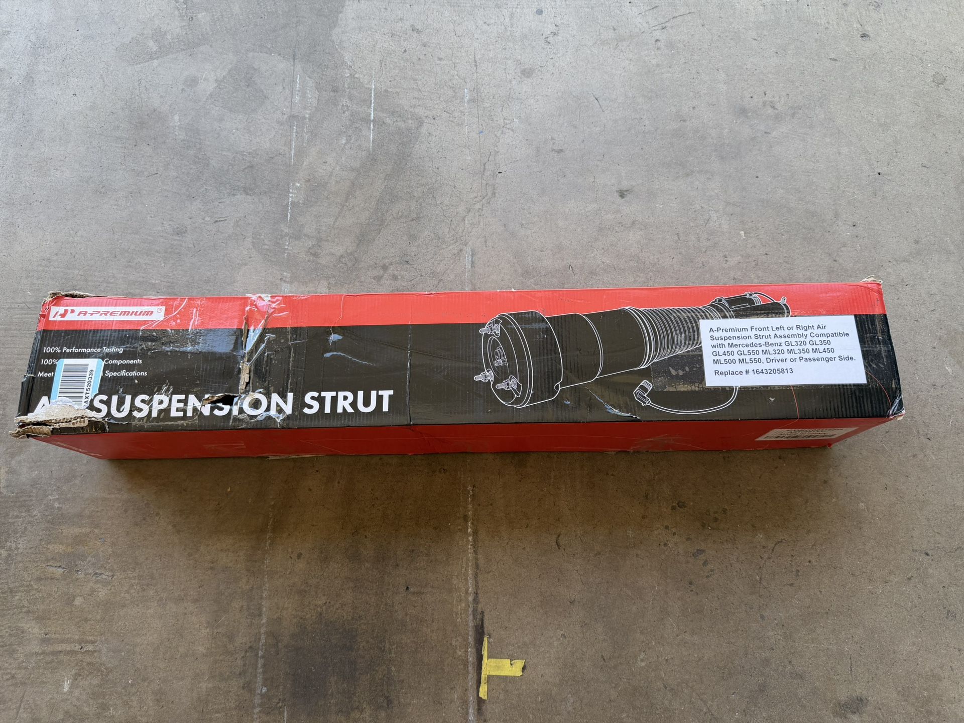 New Front Air Suspension Strut for Mercedes Cars 1(contact info removed)13