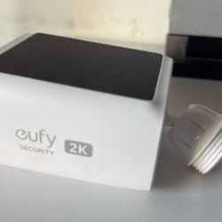 eufy - C20 Solar SoloCam 2K Wireless Outdoor Security Camera, Local Storage and No Monthly Fee - White