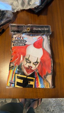 Halloween clown wig