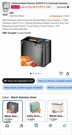 KBS Bread Maker