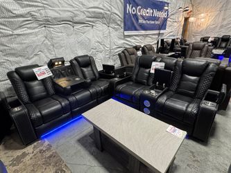 3 PC SET RECLINER SECTIONAL (couch, sofa) !!NO CREDIT NEEDED !! TAKE IT HOME TODAY!! 🚛 SAME DAY DELIVERY AVAILABLE 🚚 Se Habla Español