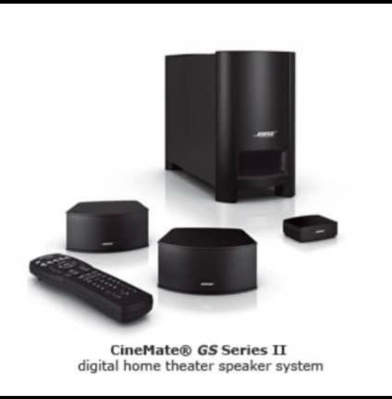 Bose CineMate GS Series II Home Theater Speaker System