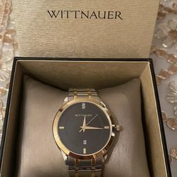 New Men's Wittnauer Diamond Watch...New In It's Box