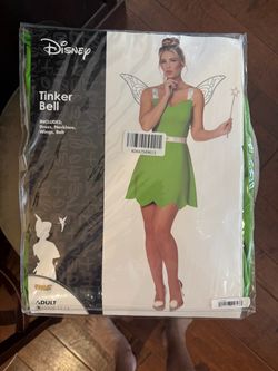 New adult Tinkerbell costume L