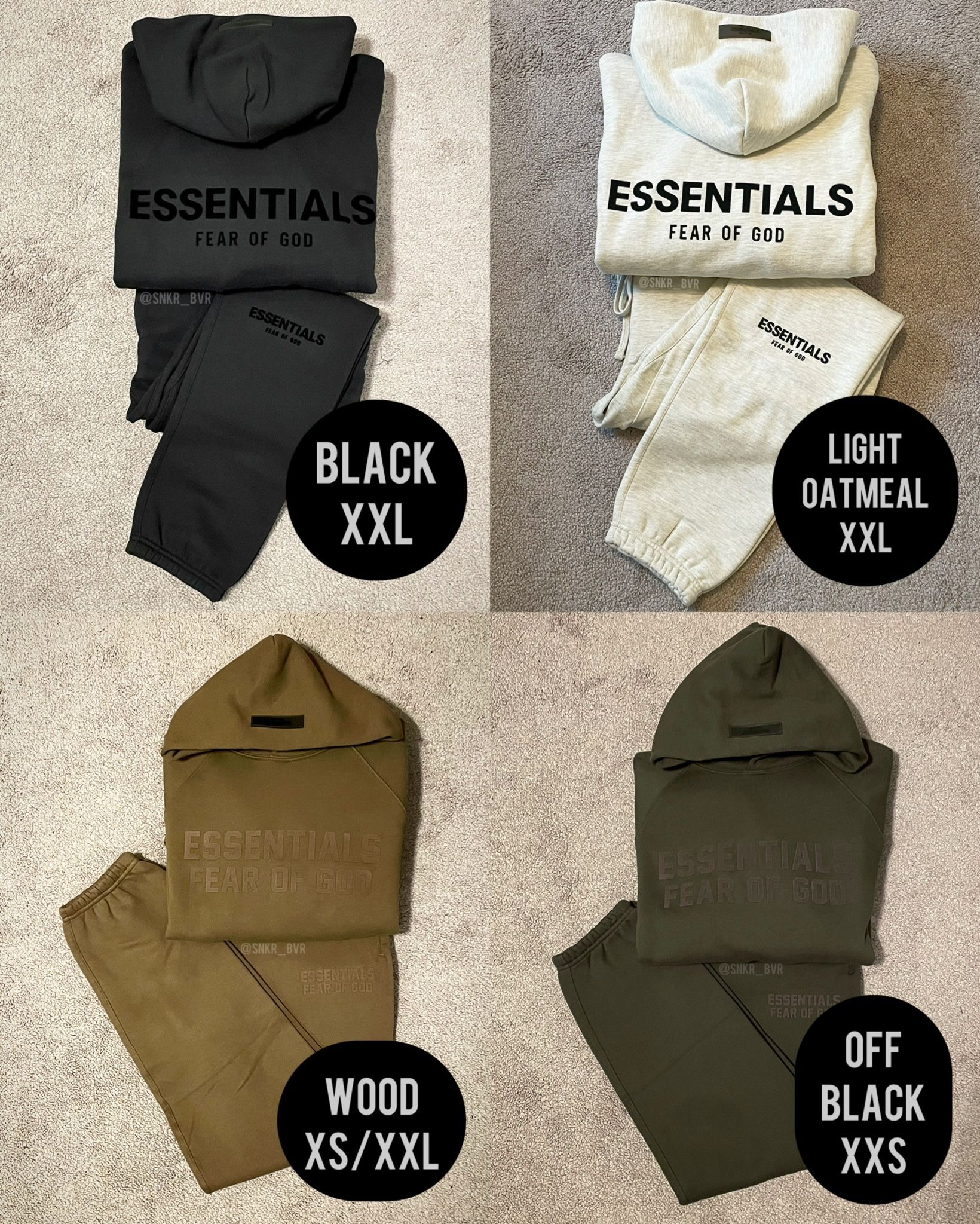 Essentials Sweatsuits & Hoodies!