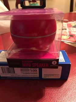 Mini Bluetooth speaker