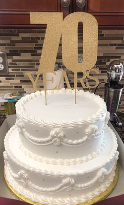 Custom Made Cardstock Cake Topper