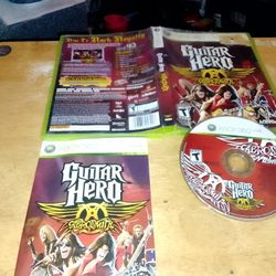 Xbox 360 Game Guitar 🎸 Hero Aerosmith 