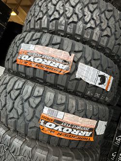 Vendo un set de llantas nuevas 265/70r17 arroyo