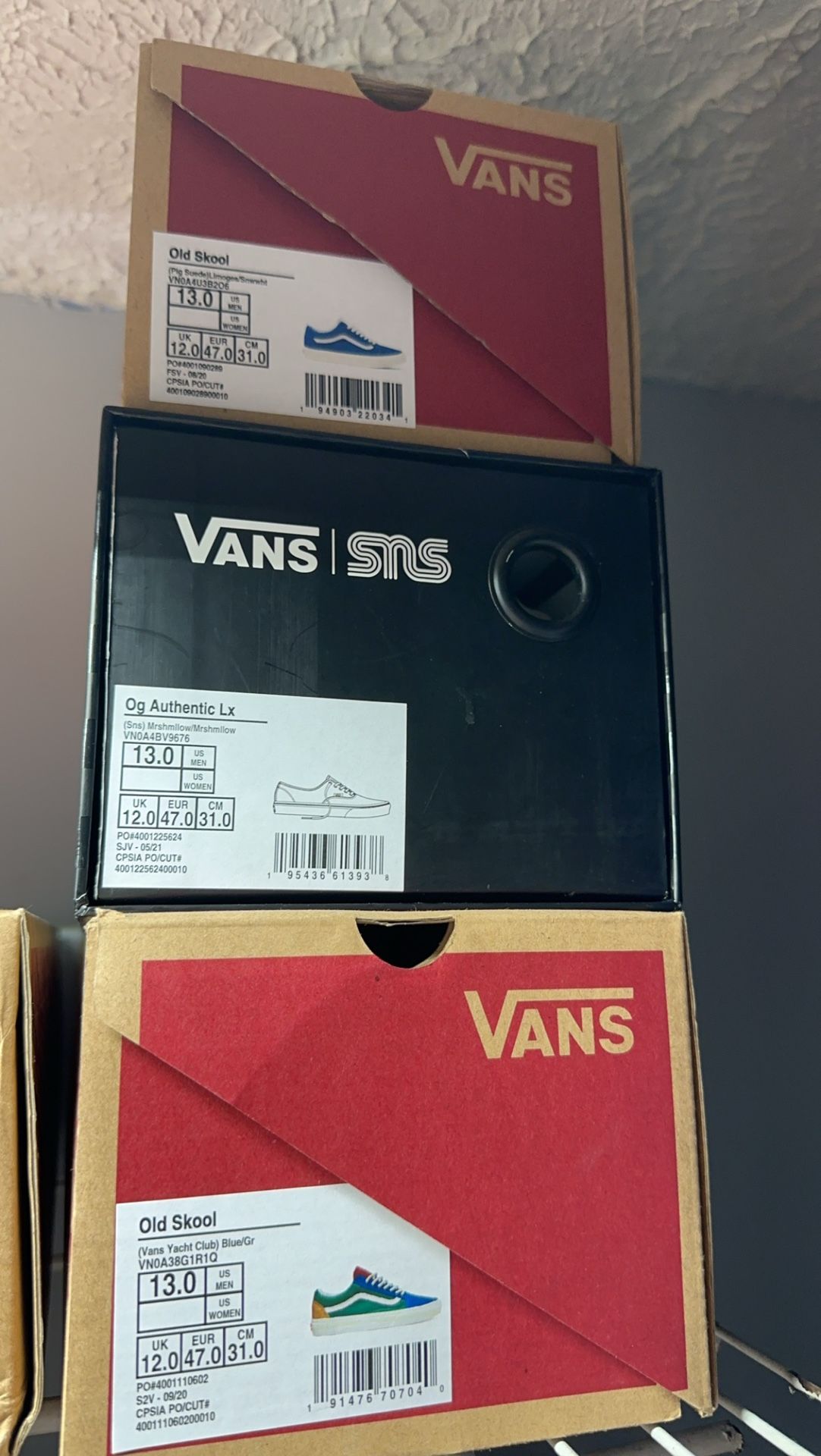 Size 13 VNDS Vans