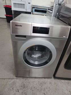 Miele Little Giant Series PWM908SS
24 Inch Front Load Washer with 2.58 cu. ft. Capacity, Honeycomb Drum, EcoSpeed, 3-D Imbalance Monitoring, Commercia