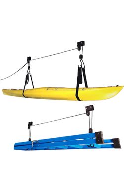 Kayak Hoist Quality Garage Storage Canoe Lift with 125 lb