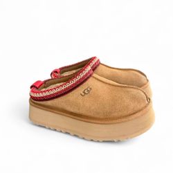 UGG Tazz ll chestnut platform slippers