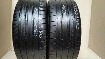 2 Tires Michelin Pilot Super Sport