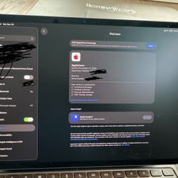 Ipad Pro M4 11 Inch Nano Texture 1 TB Cellular Under Warranty 