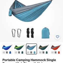 New Dual Blue Hammock