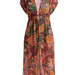Womens Sz Small Long Dress Cover NWT 