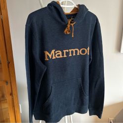 Marmot Men's Navy Blue Hoodie