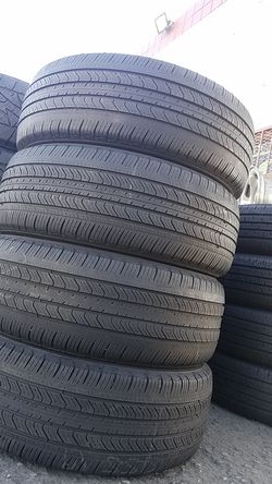 Used set of Michelin's 215/55/17
