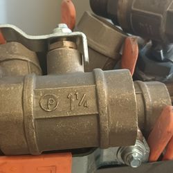 1 1/4 Brass Ball Valve 