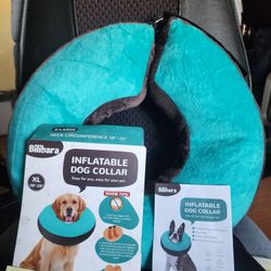 Bilibara Inflatable Dog Collar Size XL 18"-25"