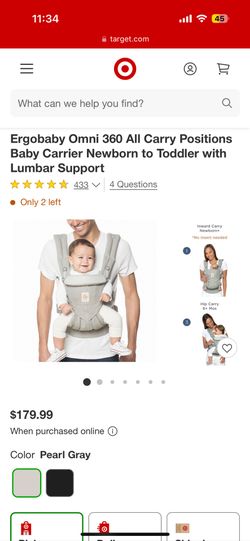 Ergo Baby Carrier 