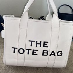 Tote Bag Size Large White 