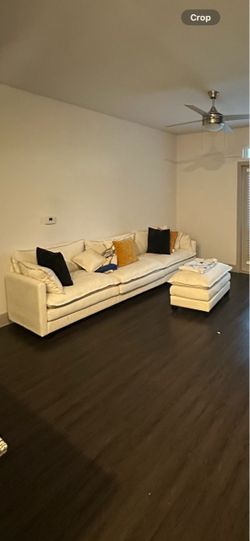 White couch