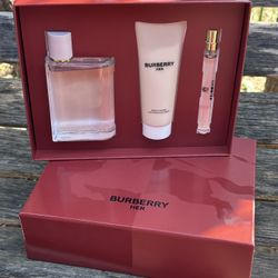 Burberry Her Set 3.3oz Edp 