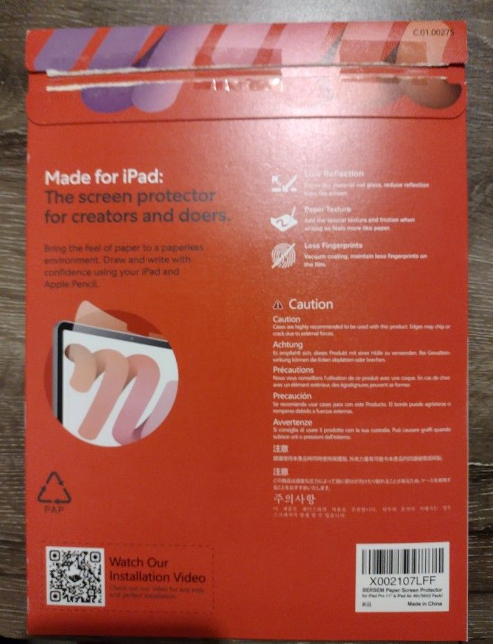 Bersem Paper Screen Protector