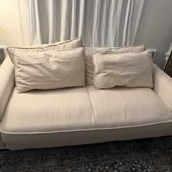 Like New Koala Sofa Bed 70" Vanilla