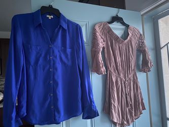 Long Sleeve Shirts   Looks Like new , Size ( Medium )   Both  For
