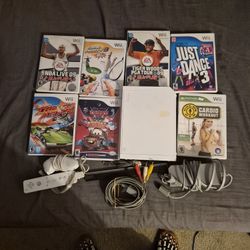 Tested Wii Console With Games