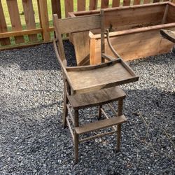 Antique High Chair