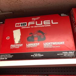 Milwaukee New Compact Band Saw  M18 Fuel Brushless 