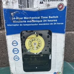 24 Hr Mechanical Time Switch 