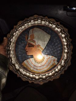 Bronze Egyptian wall ornament