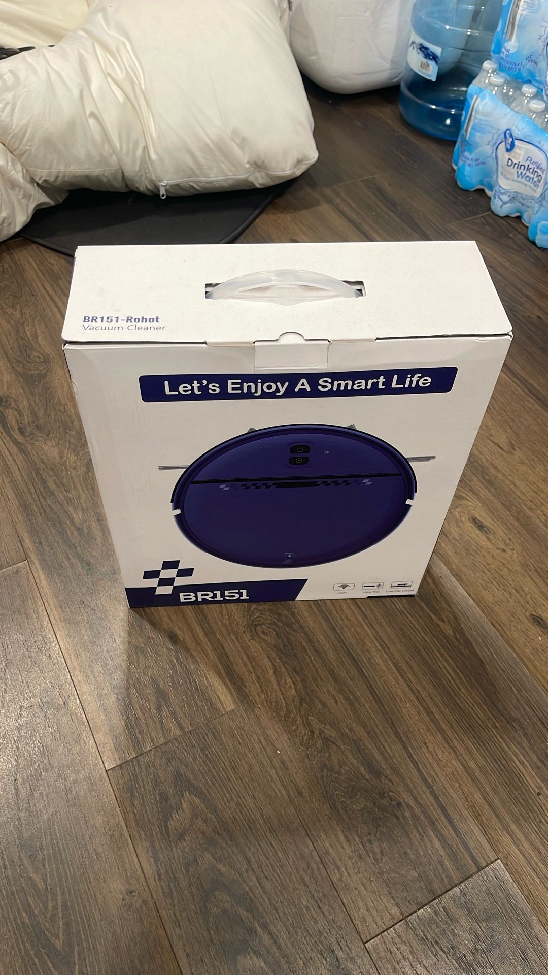 2 in 1 vacuum/mop Self Cleaning