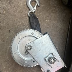 Cabrestante Manual , Esta Bueno Nunca Se Ha Husado Por ESO Lo Vendo No Lo Necesito Lo Estoy Rematando 