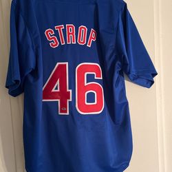 Pedro Strop Signed Jersey